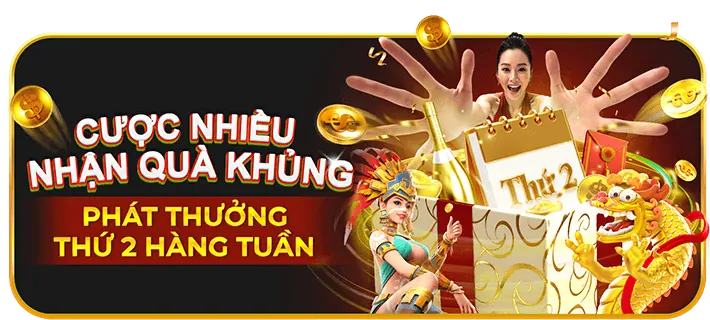 Thưởng nạp lại hàng ngày/tuần để tăng thêm vốn cược tại UW88 Khuyến Mãi